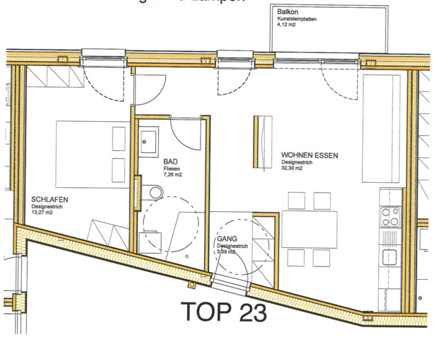 Lichtdurchflutete 2-ZI Wohnung mit Balkon zur Miete