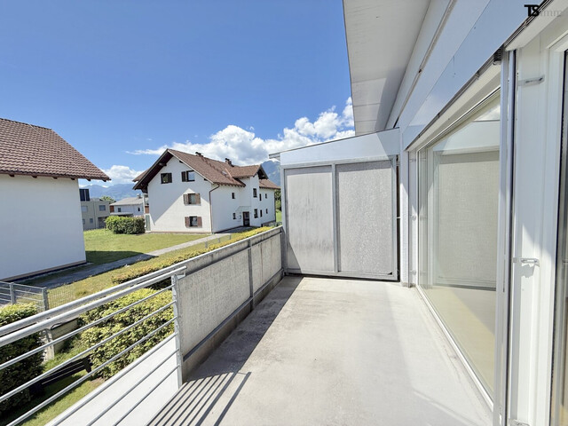 Feldkirch: Nofels: 2-Zimmer-Wohnung ca. 55 m2 mit Balkon ca. 8 m2 - Kleinwohnanlage - grenznah