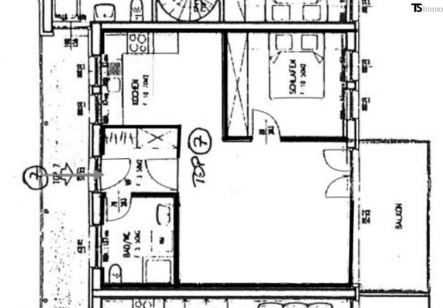 Feldkirch: Nofels: 2-Zimmer-Wohnung ca. 55 m2 mit Balkon ca. 8 m2 - Kleinwohnanlage - grenznah