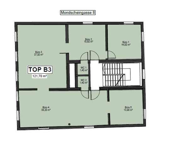 Bürofläche im Zentrum von Hohenems zu vermieten!