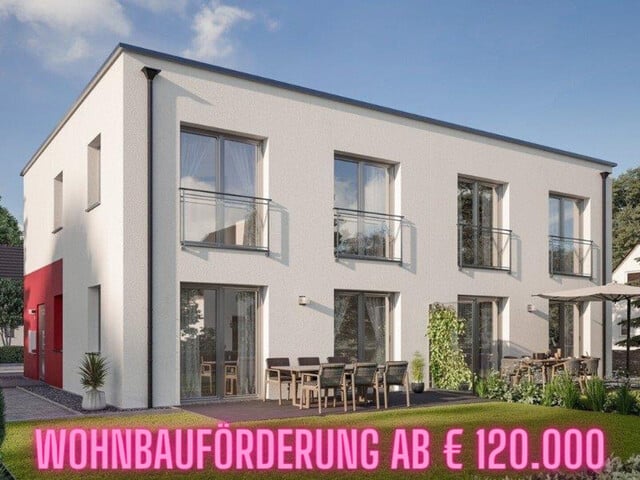 Traumhafte Doppelhaushälfte in Hohenem: Erstbezug, 5 Zimmer, Garten, Terrasse, 1x Stellplatz  - mit min. 120.000,- Wohnbauförderung! ( Haus B - rechts)