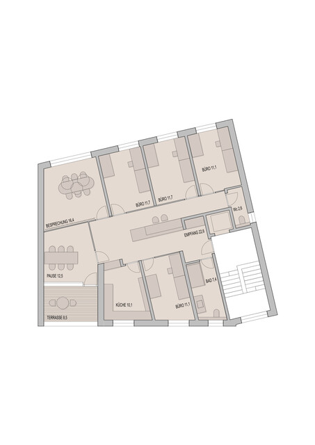 Repräsentative, helle Gewerbefläche (Büro, Praxis, Kanzlei) im Herzen von Bludenz – verfügbar ab April 2026
