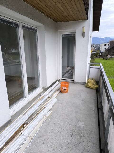 Attraktive, neu sanierte Wohnung mit Balkon in zentraler Lage von Nofels