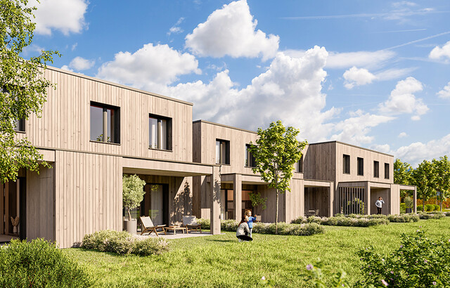 Herrlicher Wohngenuss im eigenen Haus: Neubau-Reihenhaus mit 4-Zimmern und Garten (Top A3)