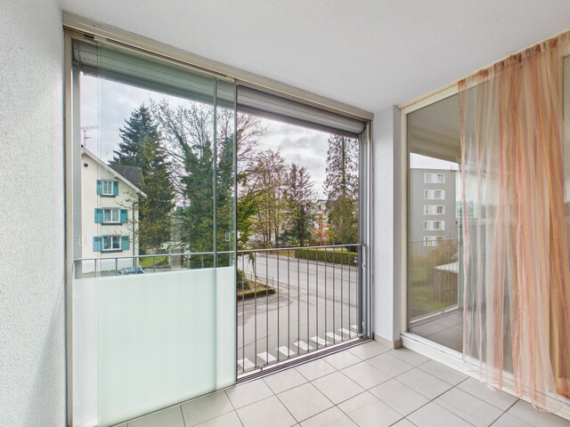 Charmante 2-Zimmer-Wohnung mit verglaster Loggia und Tiefgaragenplatz in Bregenz