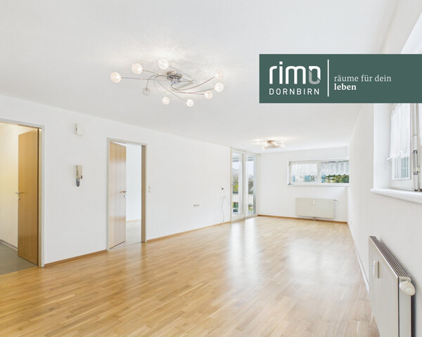 Charmante 2-Zimmer-Wohnung mit verglaster Loggia und Tiefgaragenplatz in Bregenz