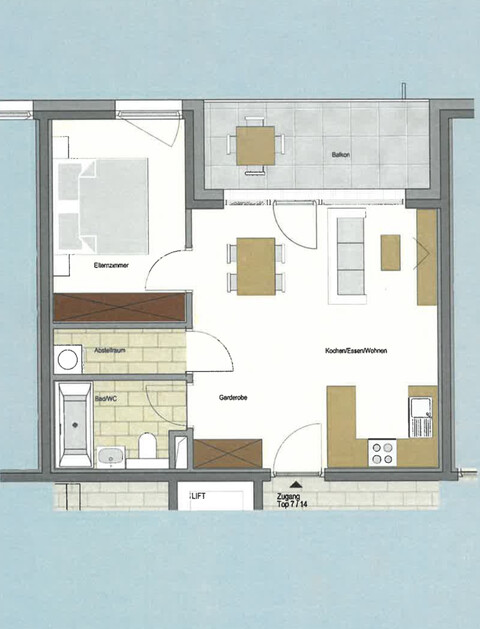 Neuwertige 2-Zimmerwohnung mit Loggia in Dornbirn – Ideal für Anleger