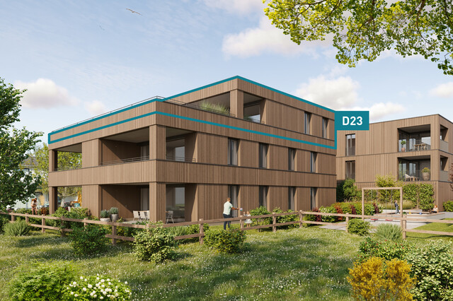 Ein Ort zum Leben und Wohlfühlen! 4-Zimmer-Wohnung D23 - DG