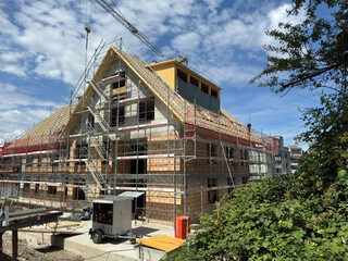 Besichtigung im Rohbau möglich - wir laden ein - moderne Neubauwohnung für ruhige Minuten 