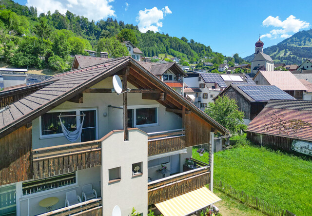 2-Zimmer-Dachgeschoßwohnung mit wunderbarer Fernsicht