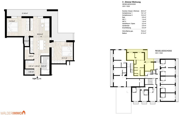 Attraktive Apartments mit Feriennutzung in Mellau - Bregenzerwald