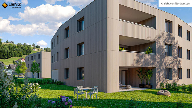 2-Zi-Dachgeschosswohnung TOP 26 in Muntlix, Hauptstraße 31+33