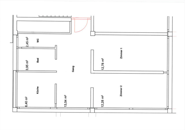 2-Zimmerwohnung im Zentrum von Lochau zu vermieten (nach Absprache)