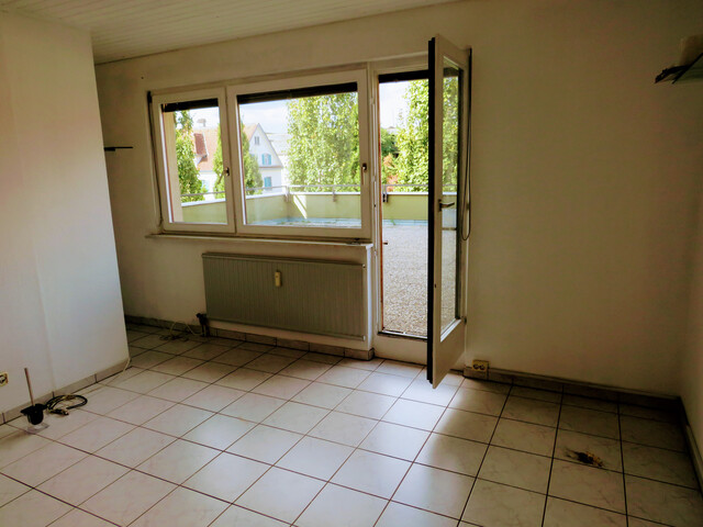 2-Zi-Whg in zentraler Lage mit riesiger Terrasse!
