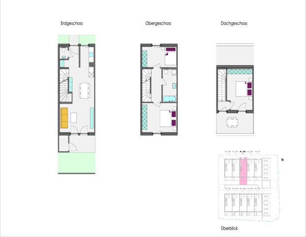 Familienfreundliche 4-Zimmer-Wohnung auf 3 Ebenen in Dornbirn