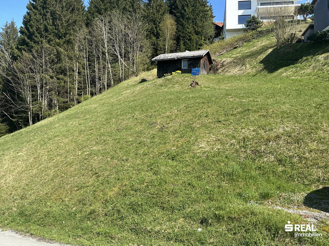 Panorama-Grundstück in Bildstein bereits erschlossen!