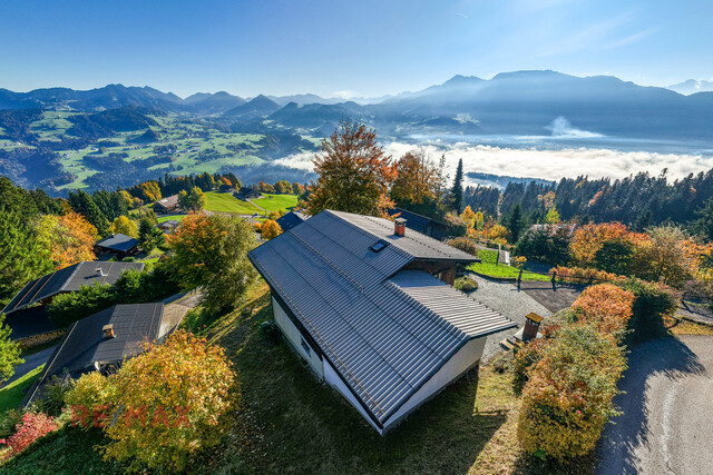 Großzügiges Ferienhaus mit Weitblick und Privatsphäre im Bregenzerwald