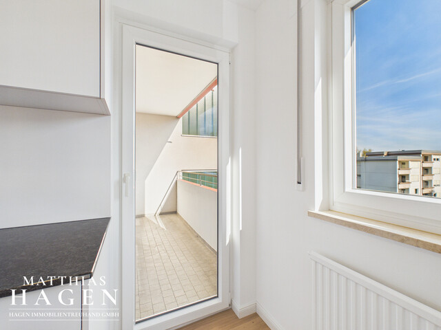 Neu renovierte 3,5 Zimmer Wohnung mit schöner Aussicht in alle Richtungen