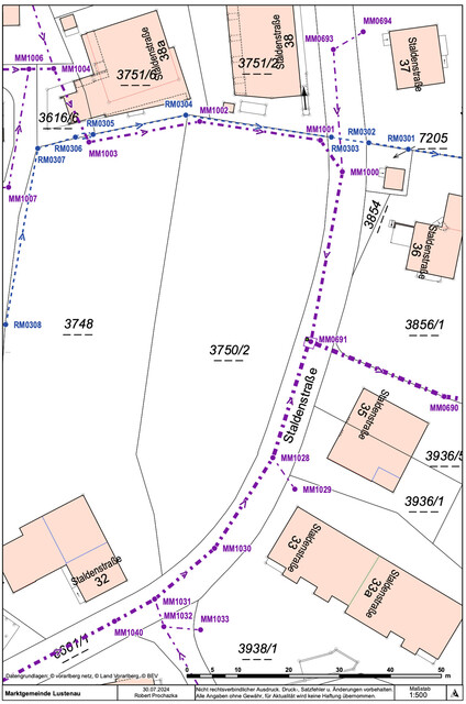 Perfekte Investition: Großzügiges Grundstück in Lustenau - 2140  m²