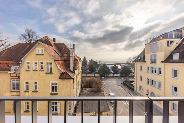 Penthouse-Wohnung mit beeindruckendem Alpenpanorama und Seeblick