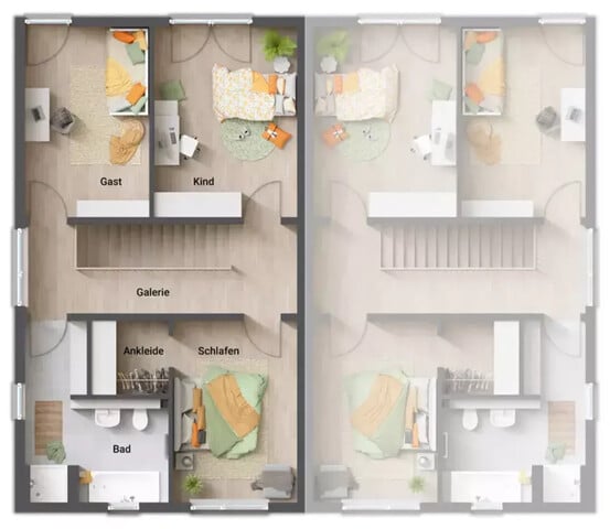 Neues Zuhause in Vorarlberg - Doppelhaushälfte mit Garten, Terrasse & Erstbezug! Min 120.000 Wohnbauförderung. (Haus B - Rechts)