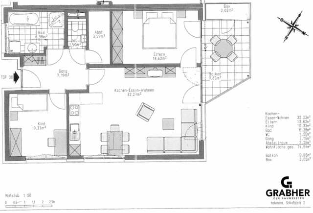 Helle, großzügige 3-Zimmerwohnung