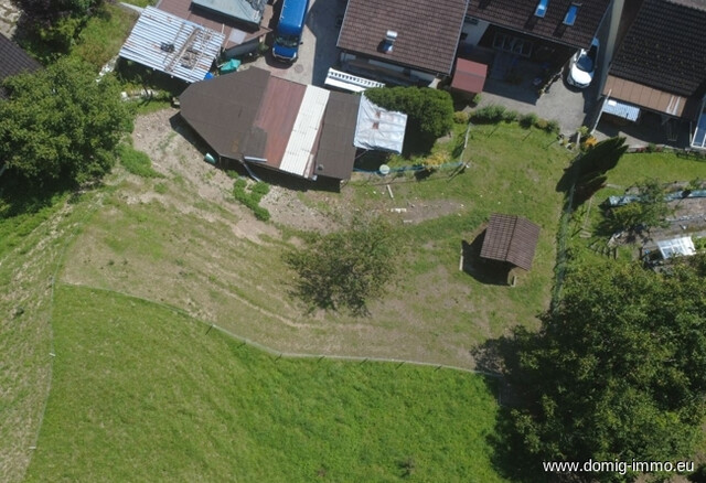 Hanggrundstück mit ca. 500m² Baufläche & 1.400m² Freifläche in Thüringen zu verkaufen!