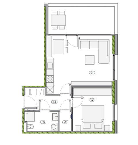 Stilvoll Wohnen: 2-Zimmer-Terrassenwohnung in Bregenz zu vermieten!