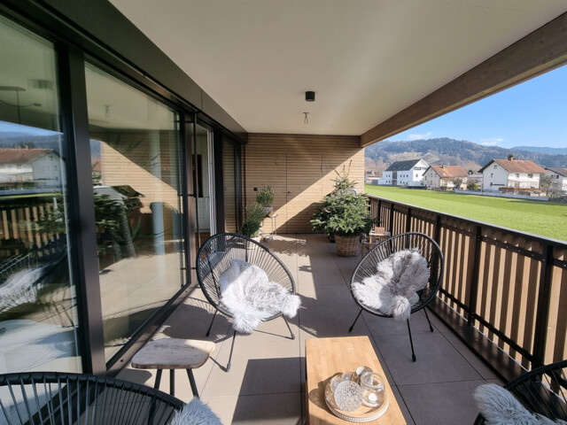 3-Zimmer-Terrassenwohnung in Wolfurt – Hohe Wohnbauförderung übernehmbar!