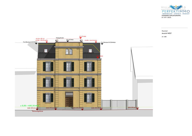 Neuer Preis: einzigartige Stadtvilla in Seenähe
