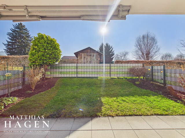 Helle 2-Zimmer-Wohnung mit Terrasse und Garten – ruhig gelegen & vielseitig nutzbar