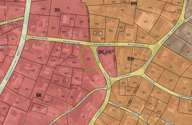 2-Zimmer-Dachgeschosswohnung mit großer Terrasse im Herzen von Lustenau