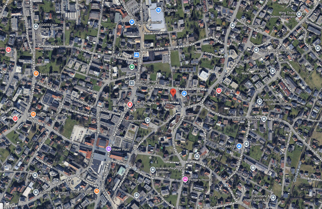 2-Zimmer-Dachgeschosswohnung mit großer Terrasse im Herzen von Lustenau