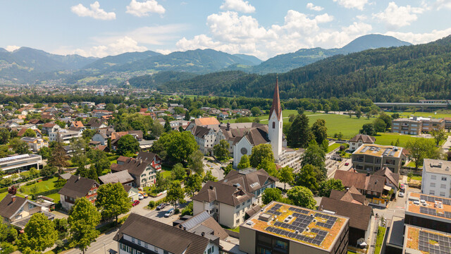 Klimatisierte Dachgeschosswohnung mit schönem Ausblick