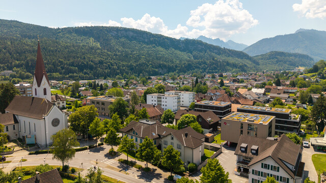 Klimatisierte Dachgeschosswohnung mit schönem Ausblick
