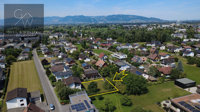 **SchmuckGrundStück in begehrter Lage von Dornbirn-Hatlerdorf**