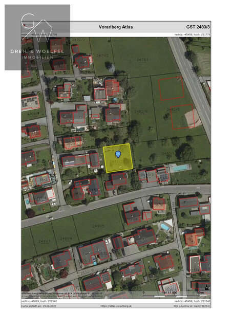 **SchmuckGrundStück in begehrter Lage von Dornbirn-Hatlerdorf**