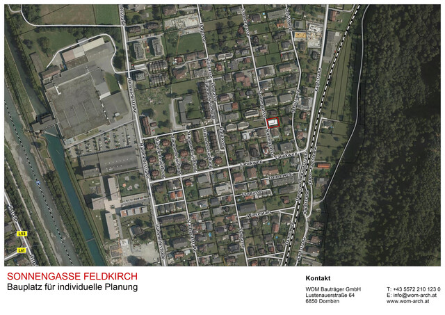 Bauplatz in Feldkirch für Ihr individuelles Zuhause