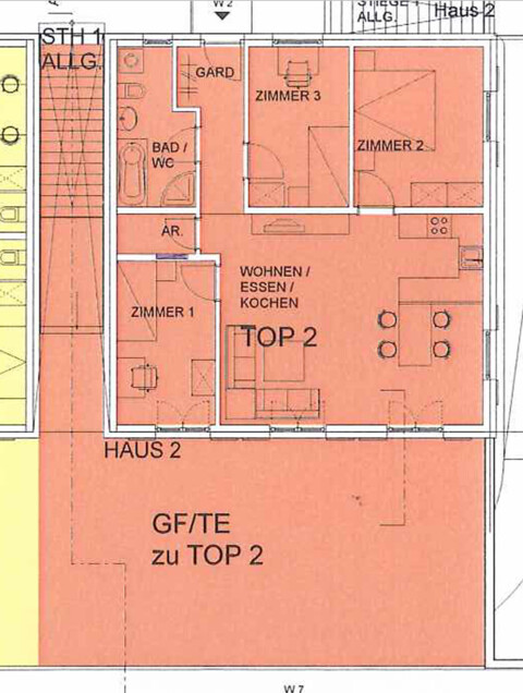 Charmante 4-Zimmer-Gartenwohnung in Götzis
