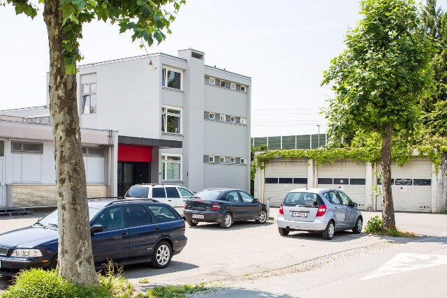 Großzügige Lagerfläche beim Gewerbepark Wolfurt
