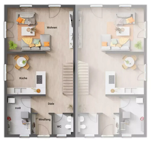 Charmante Doppelhaushälfte in Wolfurt: Erstbezug, 4,5 Zimmer, Garten, Terrasse, 1x Stellplatz  - mit min. 120.000,- Wohnbauförderung! ( Haus B - Rechts)