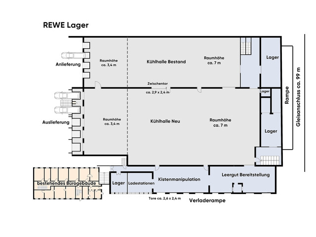 Repräsentativer Produktions- und Gewerbestandort mit bester Infrastruktur