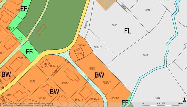 Grundstück  |  Götzner Berg  |  2.525 m²