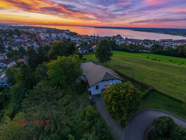 Prachtvolle Villa in Bregenz mit unverbaubarem Blick über den Bodensee