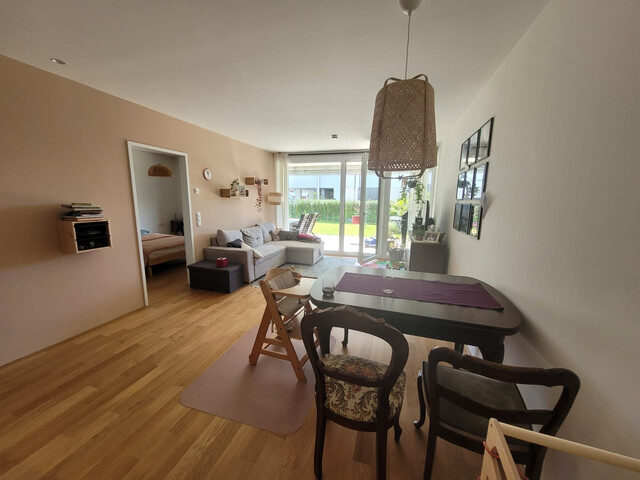 Neuwertige 2 Zimmerwohnung mit Terrasse und Garten