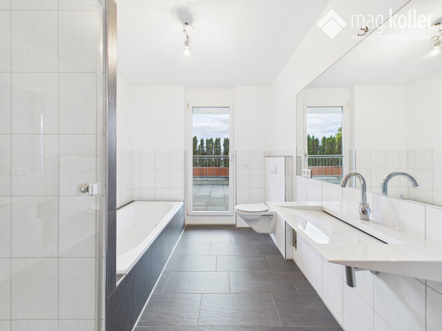 Traumhafte Penthouse-Wohnung mit großer Terrasse in Hard