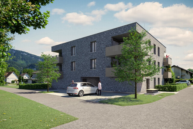 3-Zimmer-Dachgeschosswohnung - Altach, Löwengasse / Top 6