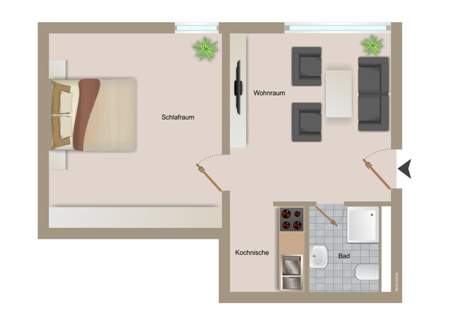 RARITÄT: FERIENGEWIDMETES APPARTMENT IN ZENTRALER LAGE