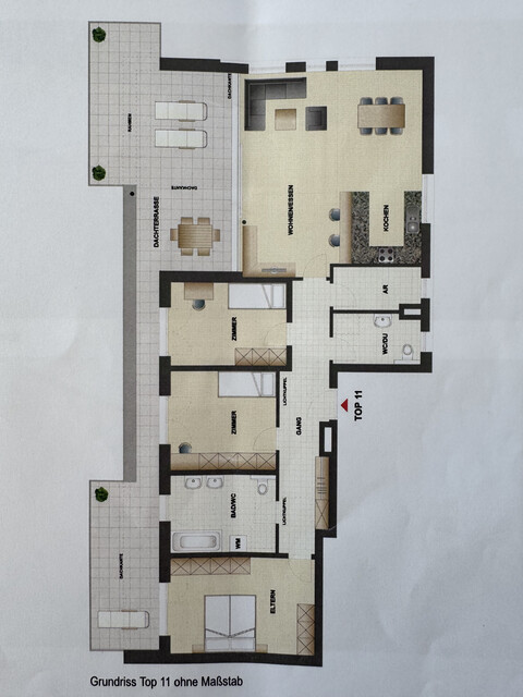 Privatverkauf: Exklusive Penthousewohnung in ruhiger Wohnlage von Vorkloster – Bregenz