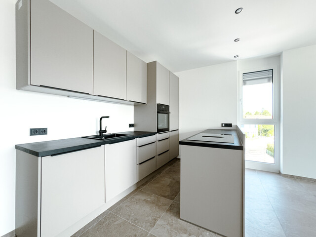 Neubau: 3-Zimmer-Dachgeschosswohnung mit Balkon  in ruhiger und zentrumsnaher Lage von Höchst Top 22